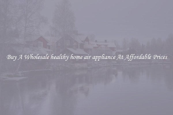 Buy A Wholesale healthy home air appliance At Affordable Prices