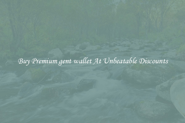 Buy Premium gent wallet At Unbeatable Discounts